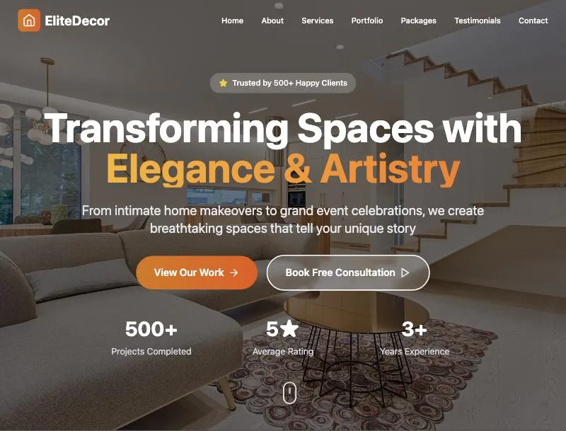 Decor Website